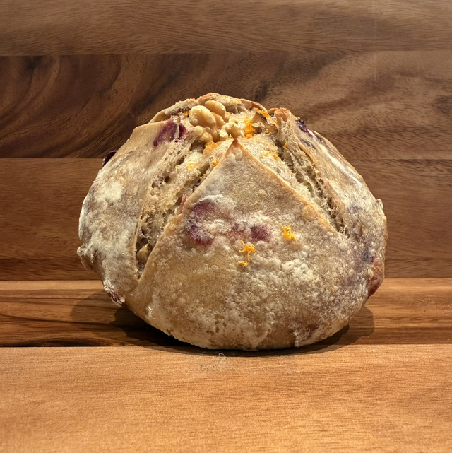 Valentines Cranberry Kissed Walnut Loaf