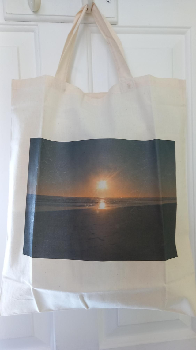 Beach Sunset Tote Bag 