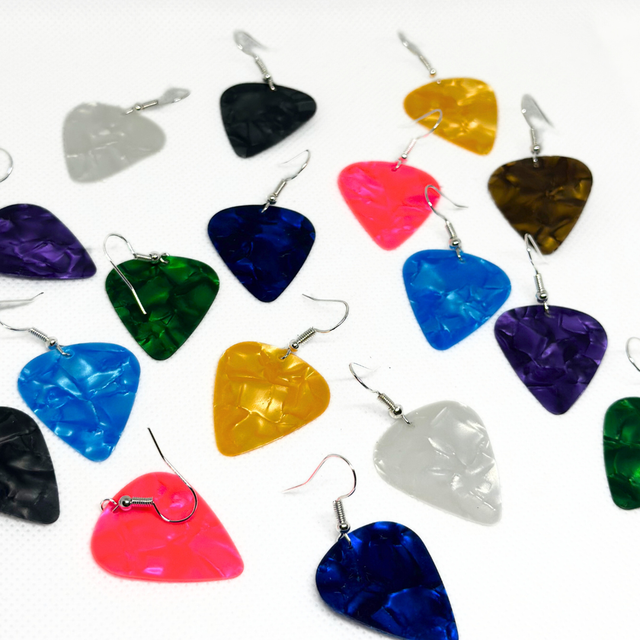 Guitar Pick Earrings