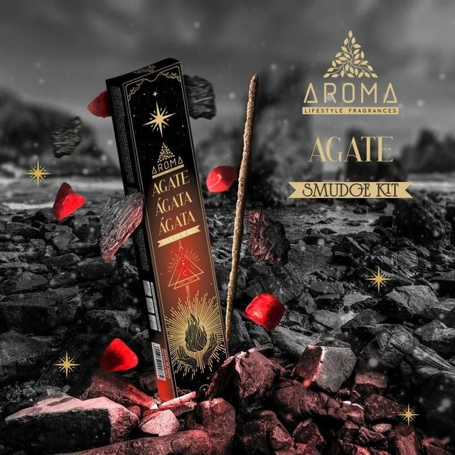Aroma - Incienso Crystal Ágata *774