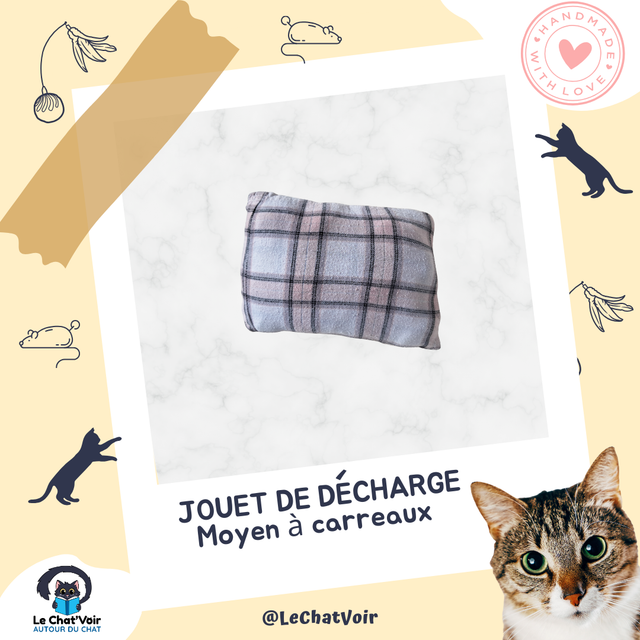 Jouet de décharge (grand, motif)