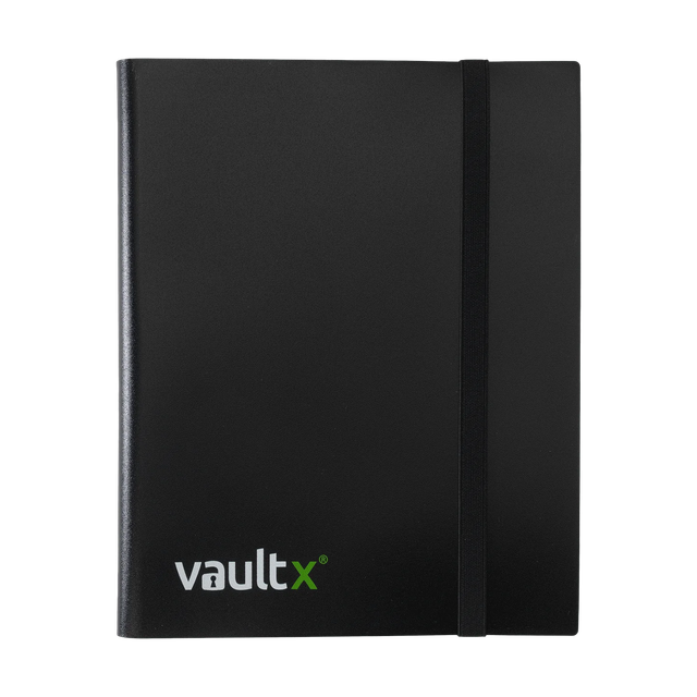 VaultX Standard Strap Binder 9-Pocket - Black
