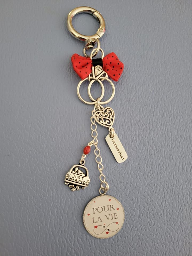 Pour la vie - Bijou de sac