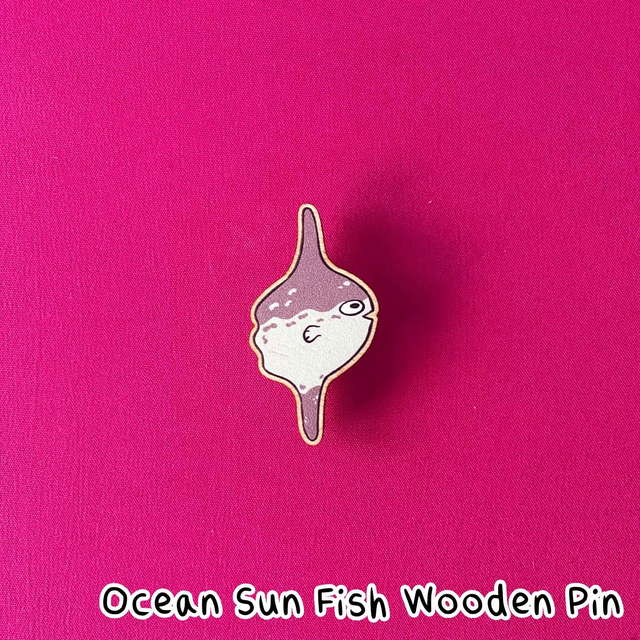 Sunfish Wooden Badge
