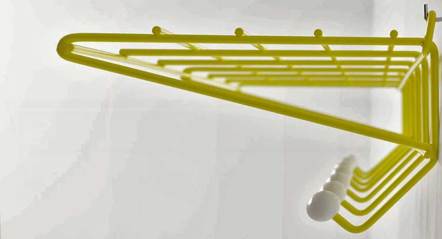 Wandgarderobe Kapstok - gelb Friso Kramer