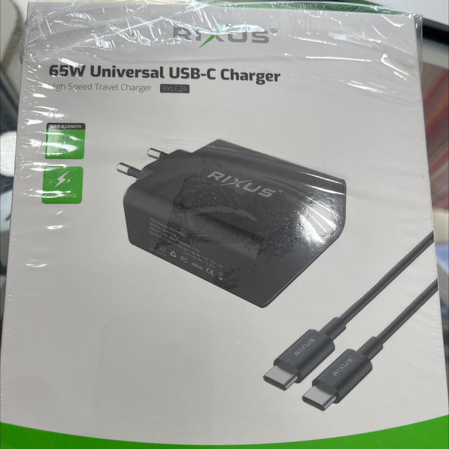 Chargeur Rixus 65w usb-c