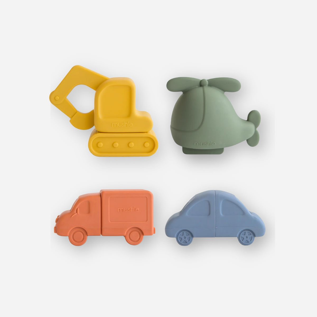 BATH SET - 4-PACK - Vehicles 