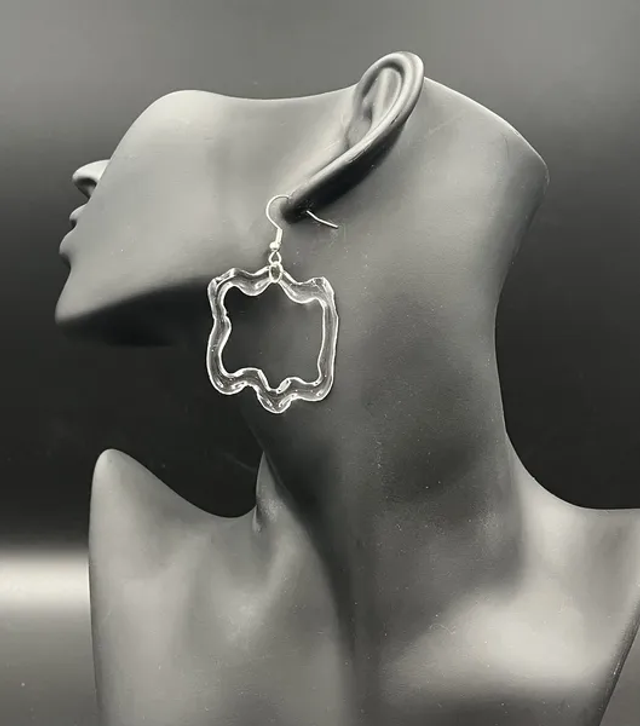 Boucles d&#039;oreilles Flaque (10140)