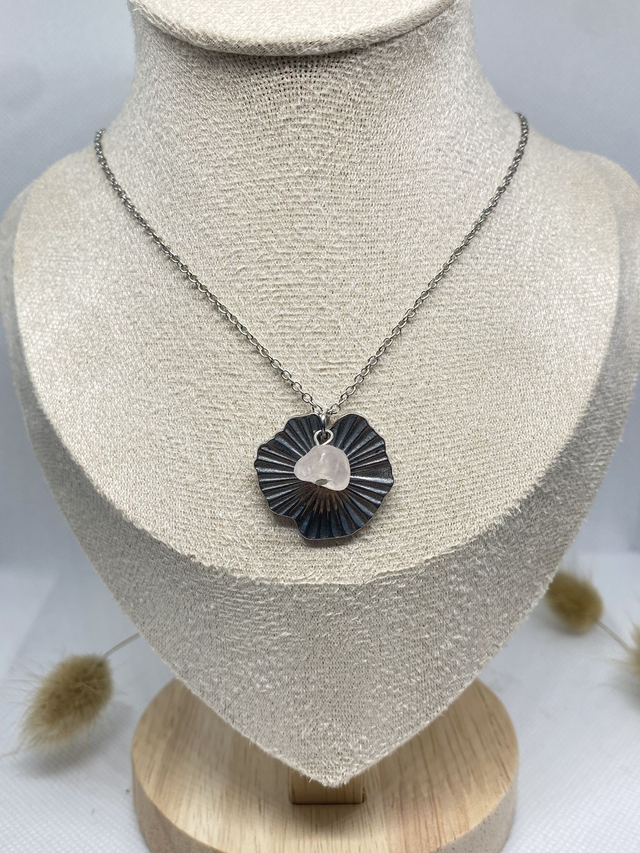 Collier "Andréa" argenté