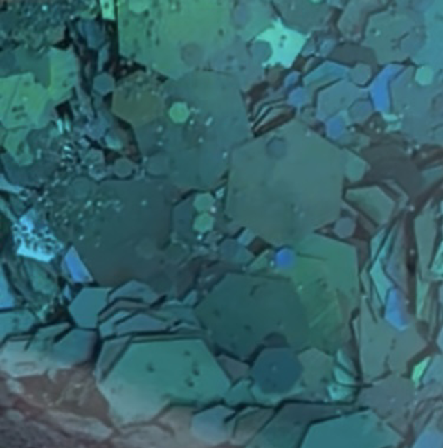 paillettes jumbo mix BLUE