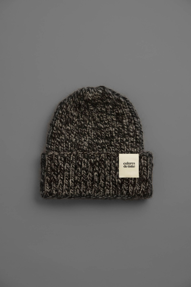 MIXTO - Black / Grey - Alpaca Beanie
