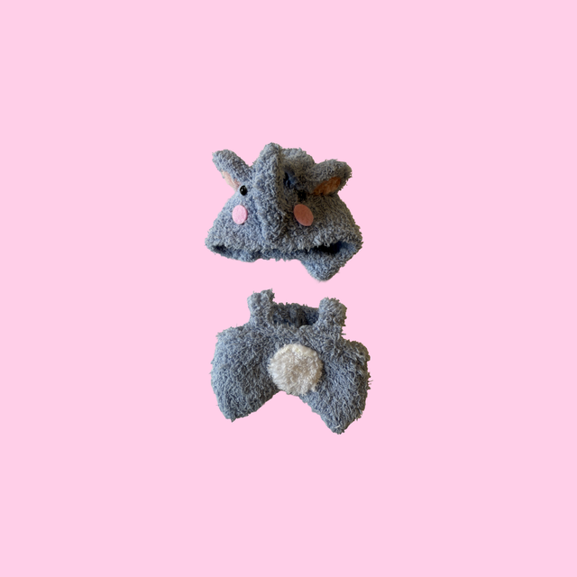 17cm Doll Costume (Cute Elephant)