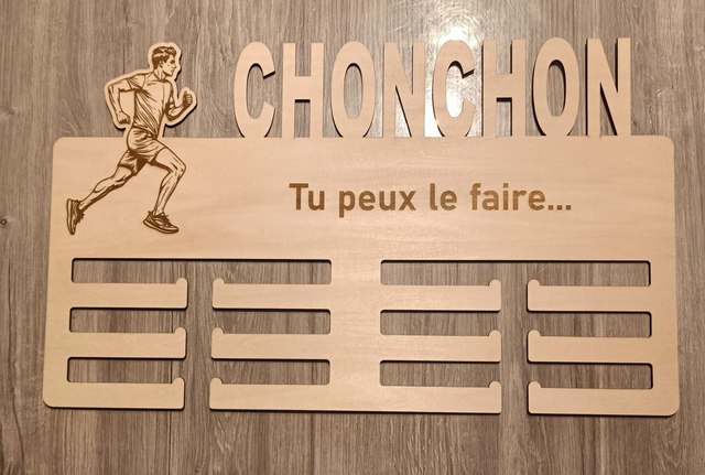 Porte médailles running 