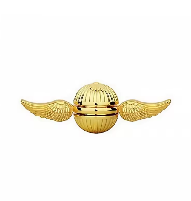 0007 - Fidget - Spinner - Harry Potter - Snitch - Goudkleurig
