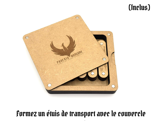 Boîte à jetons tactiques pour AOS (XS)