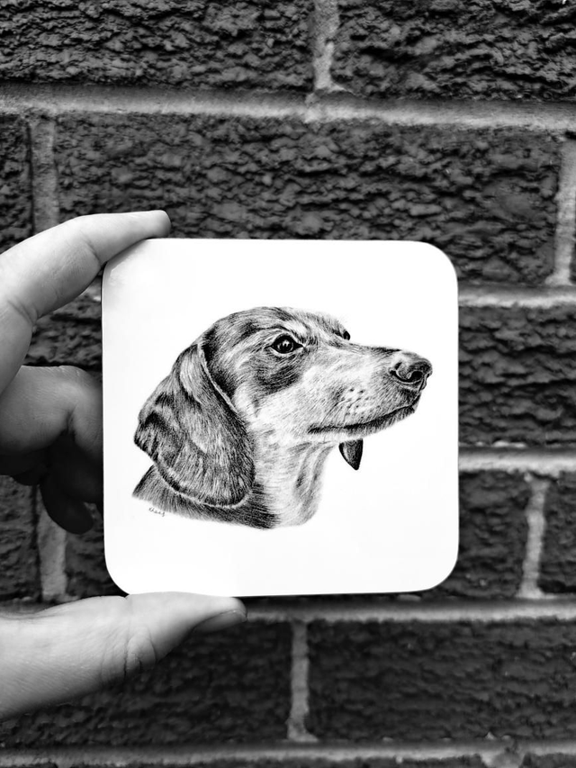 Dachshund Coaster