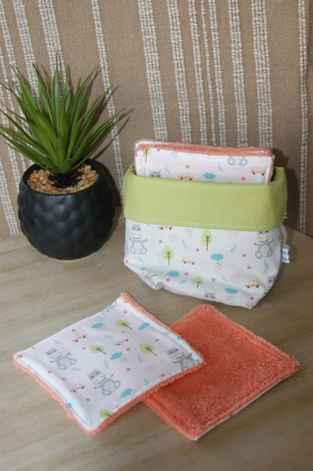 Panier grand hippo orange 