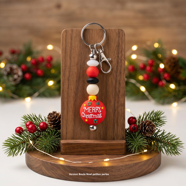 Porte-clé Noël - Boule