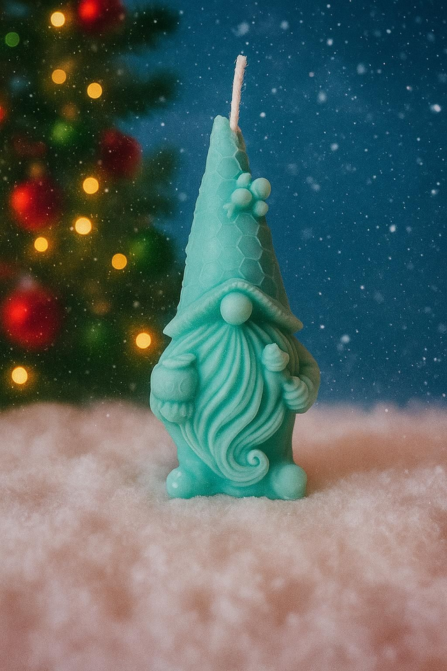 Bougie Gnome abeille 