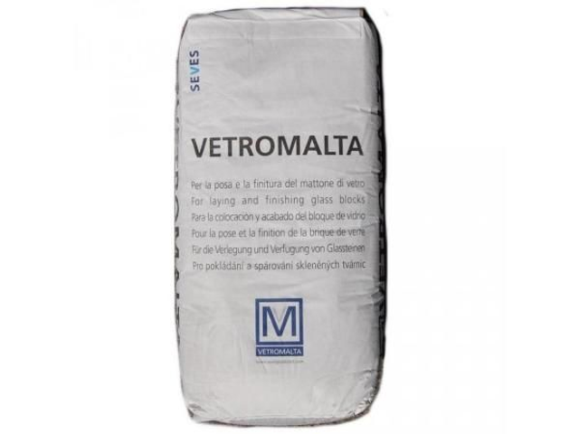 Vetromalta 25 kg Glass block Mortar / Grout  White