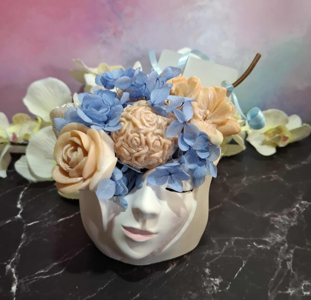 visage aqua résine parfumée lait de coco agrumes