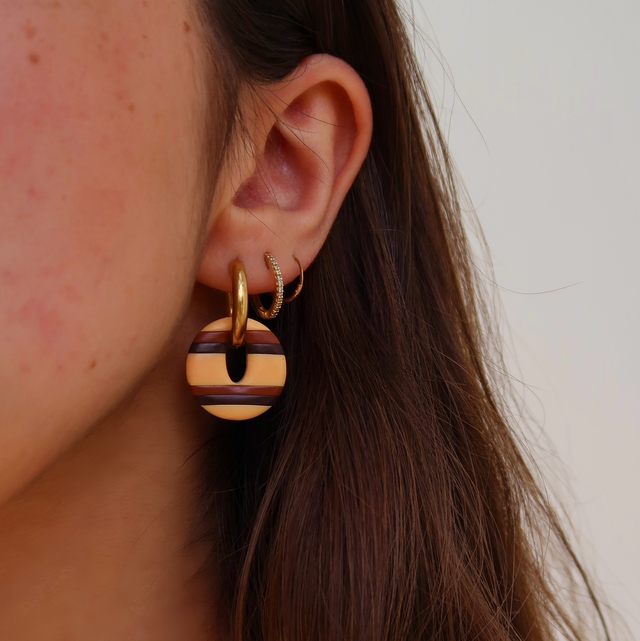 Boucles d’oreilles Moka