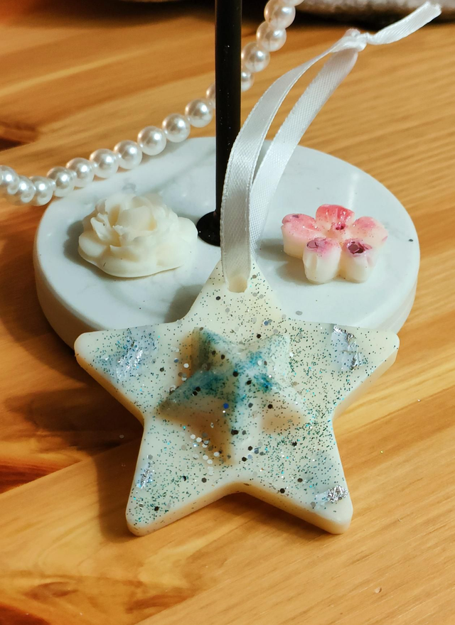 Suspension &quot;Bonbon cerise &amp; fraise&quot;