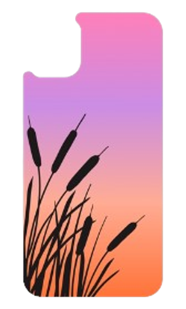 Coque de téléphone roseaux 