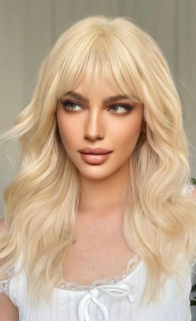 Perruque blonde