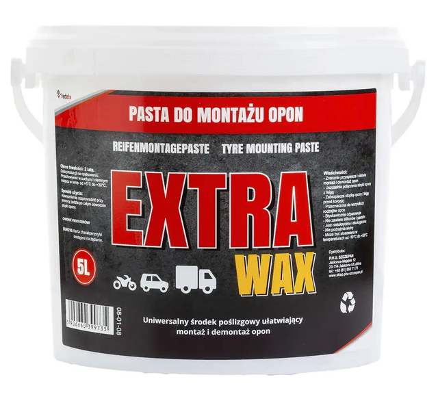 Pâte de montage pour pneus - Extra Wax - 5kg