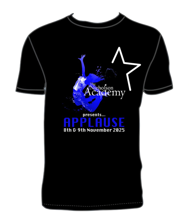 TNA Blue Show T-Shirt - APPLAUSE