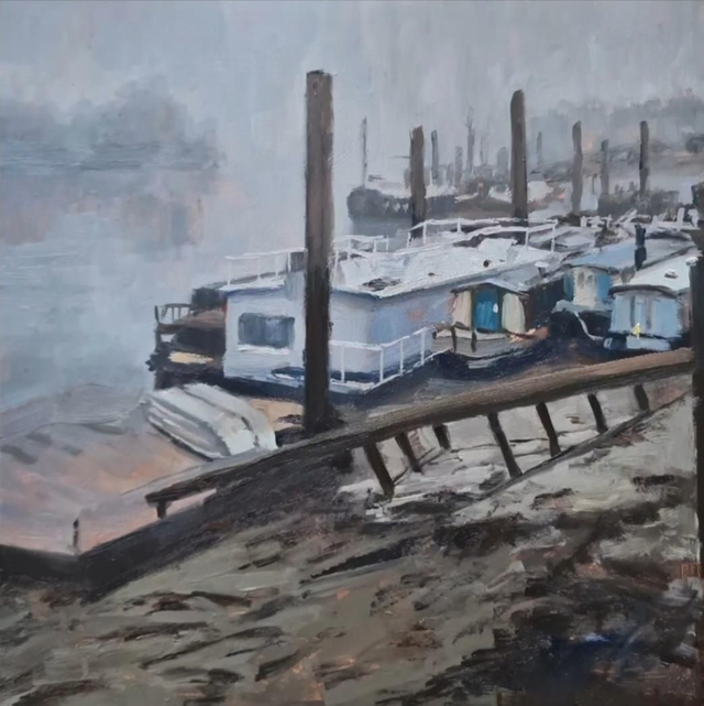 Print 'Thames Fog' Fine Art Print