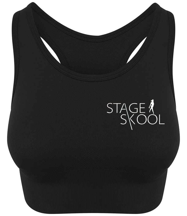 Sports Bra Racer Back Crop Top