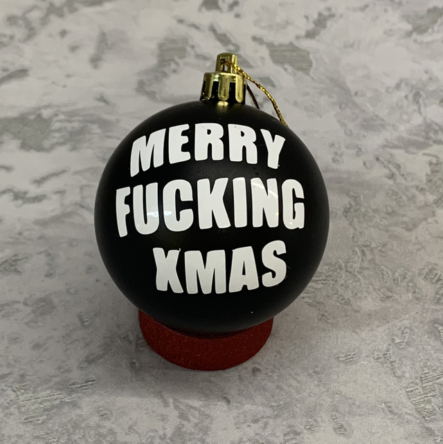 Medium sized Christmas baubles 