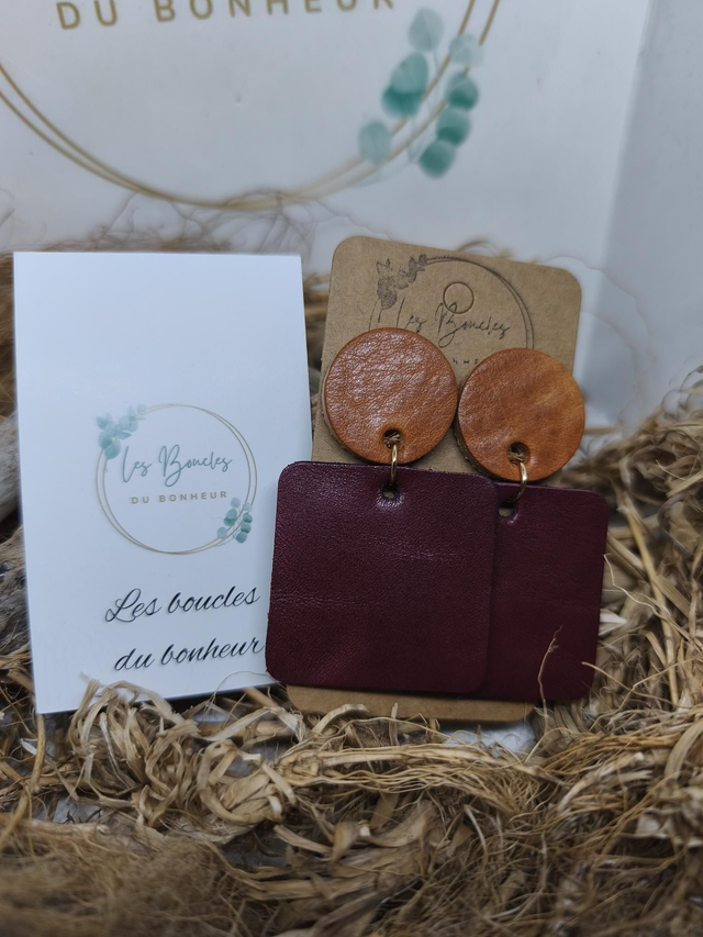 Boucles d'oreilles Perrine p066