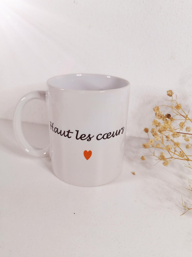 Tasse " Haut les cœurs" 
