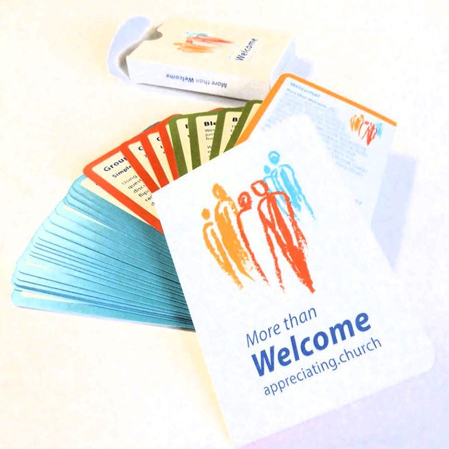 Appreciating Church More Than Welcome cards