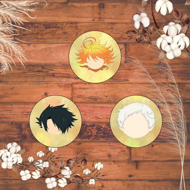 [FANART] Badges - The promised neverland