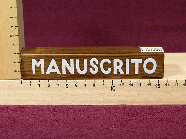 Palabra L MANUSCRITO