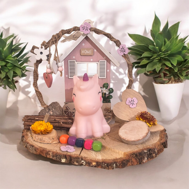 Veilleuse enfant licorne