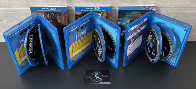 Blu-Ray 3D : The Hobbit Trilogy: An Unexpected Journey * The Desolation Of Smaug * The Battle Of The Five Armies *