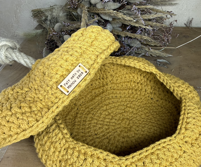 🎃 Bonbonnière Citrouille en Crochet – Déco Halloween & Cosy 🧡 Fait main | Coton recyclé Oeko-Tex |