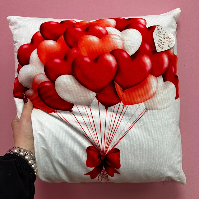 Cuscino 45x45 cuori
