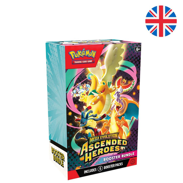 Pokemon Trading Card TCG: Mega Evolution - Ascended Heroes - Booster Bundle