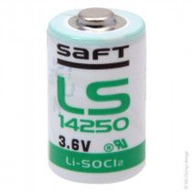 LS14250 (1/2AA) SAFT 3.6 Volt Battery 