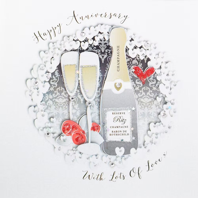 Happy anniversary with lots of love 