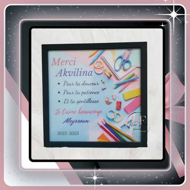 Cadres personnalisés