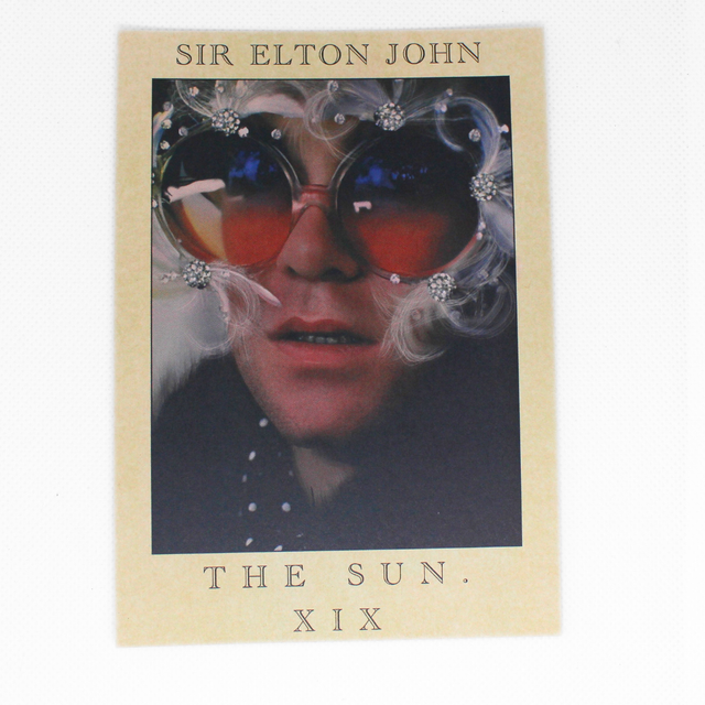 Elton John A6 Print