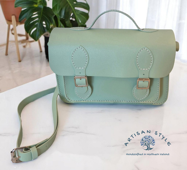 Handstitched Satchel
