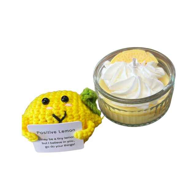 Positivity Lemon Candle Bundle
